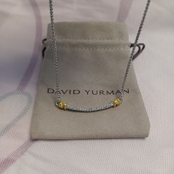 David Yurman Petite Helena Wrap Station Necklace 