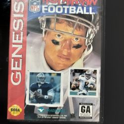 Troy Aikman NFL Football (Sega Genesis, 1994) 