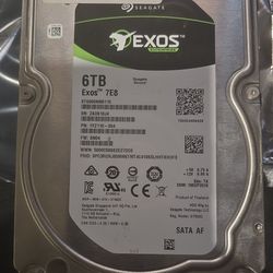 Seagate Exos 6TB 7e8 Lot Of 6 - Used