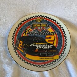 Rusty Wallace racing team collectors plate￼
