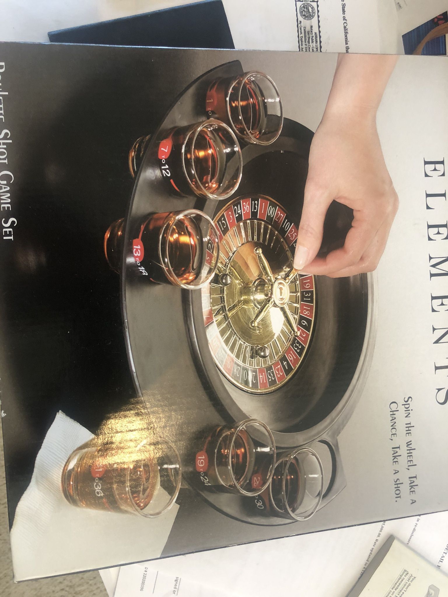 Shot Roulette Game