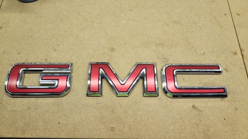 Stock GMC Tailgate Letters