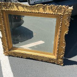 Gold Antique Mirror 