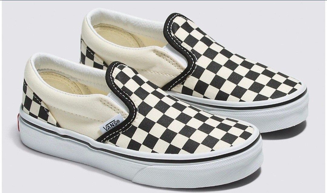 YOUTH's CHECKERED VANS 