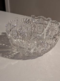 Lead Crystal Bowl