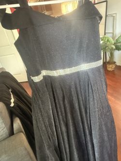 Girls Black Formal Dress