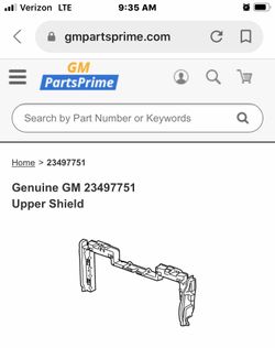 2015 to 2019 Chevy suburban or Tahoe part