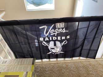 New Raiders flag 5’ x3’