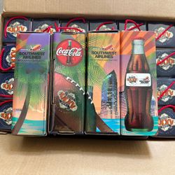 Full Case 24 COKE SUPERBOWL XXXV BOTTLES 