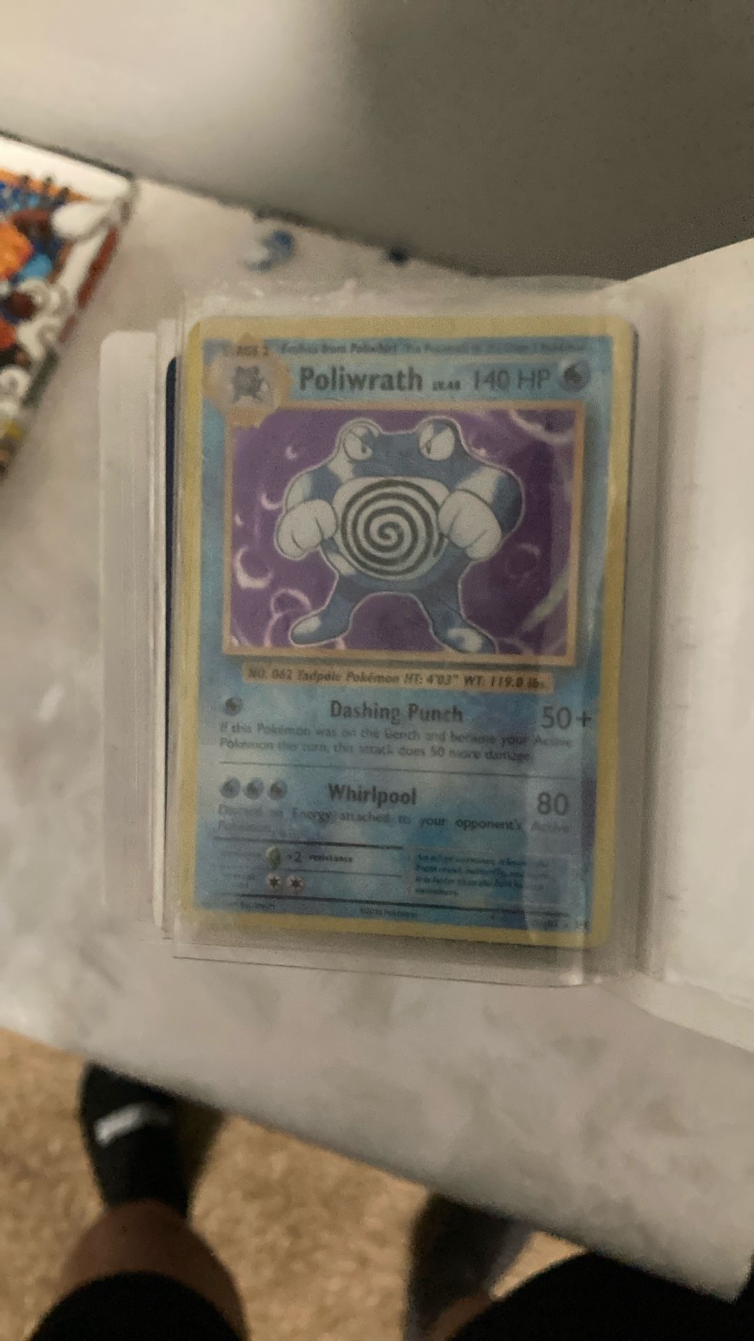Poliwrath Evolutions 2016 Pokémon Card