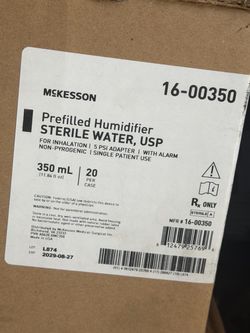 Prefilled Humidifier