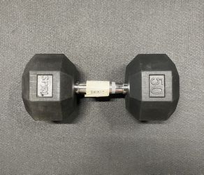 1 (50lb) dumbbell