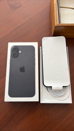 Brand new IPhone I phone 16 plus t mobile carrier never used complete