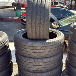 285 45 21 Bridgestone Alenza Set of 4 Used Very Clean Condition