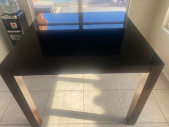 Smoked Glass Table