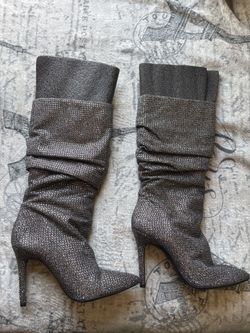 Jessica Simpson Diamond glitter boots
