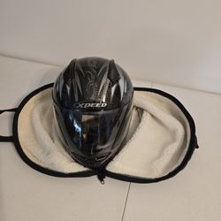 X Speed  Carbon Fiber  Helmet  (Size Small) 