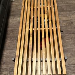 West Elm Coffee Table / Shoe Bench 