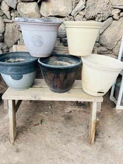 All pots planters  plastic
