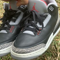 Nike Air Jordan 3 Retro in the iconic "Black Cement"