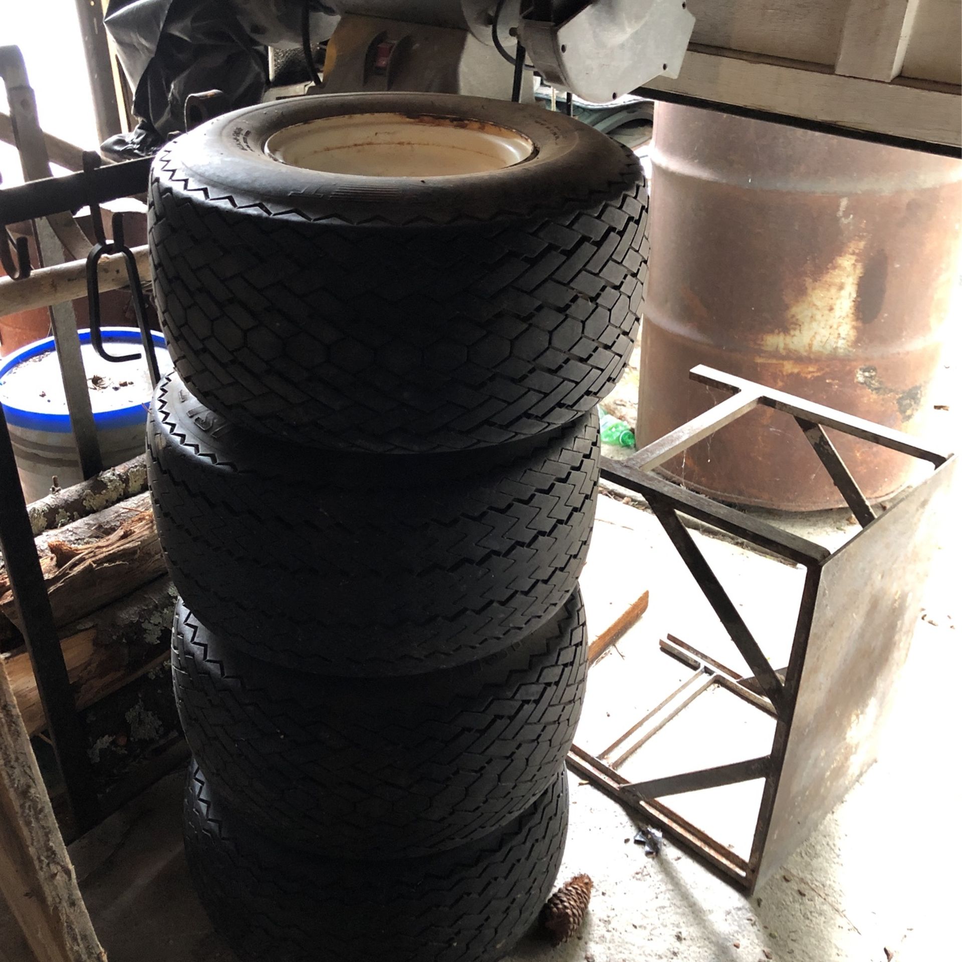 Easy Go Golf Cart Wheel . 4 Lugs