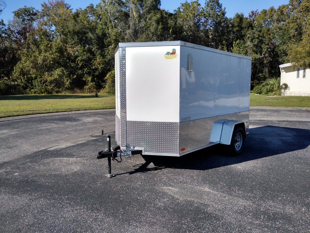 2019 Covered Wagon Motorcycle Trailer