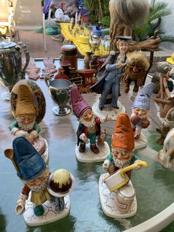 Antique Gnomes 5 For $100