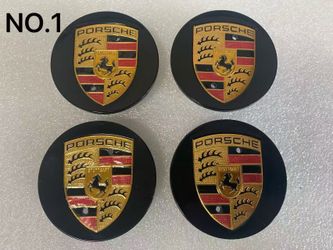 PORSCHE Center Wheel Caps 65MM