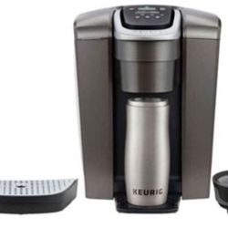 Keurig K-Elite Coffee Maker, Single Serve K-Cup Pod Coffee Brewer, Brushed Slate.