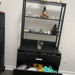 Entry way or living room Decor table with two big storages