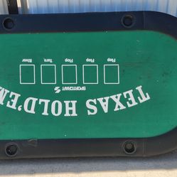 Texas Hold Em table top.