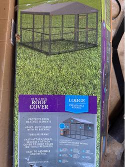 Dog Kennel roof system