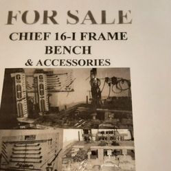  Chief  Frame Bench 