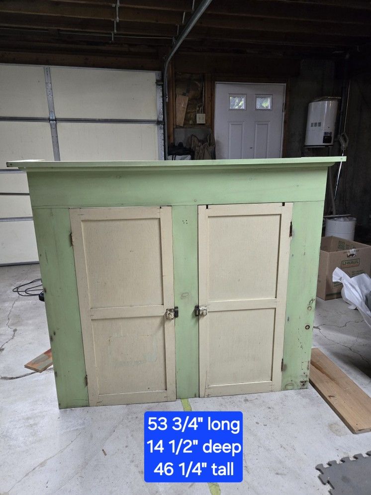 Antique Farmhouse Cupboard