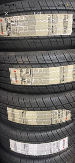 ⚪️205/55/16  Uniroyal Tiger Paw Touring All Season (75,000 mile tire) $65 each tire if you need installation and balance will be extra $25 each