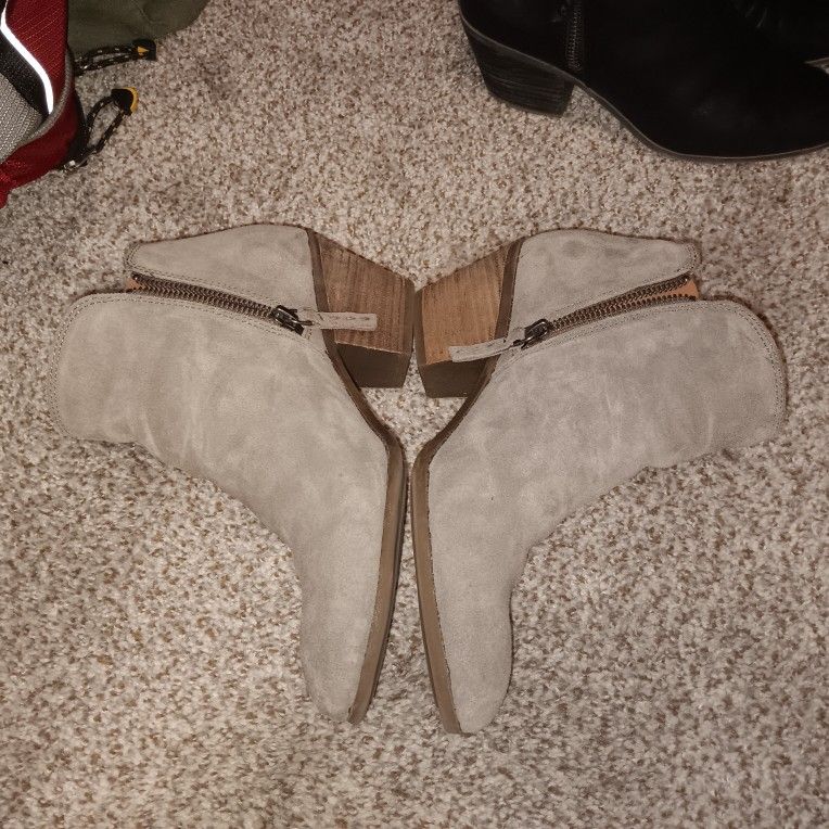 Frye Boots (2 Pair - 1 Grey, 1 Black)