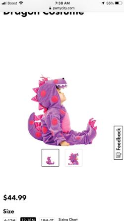 Toddler Costume BRAND NEW