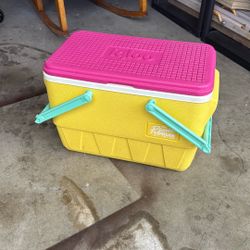 Retro Igloo Picnic Cooler