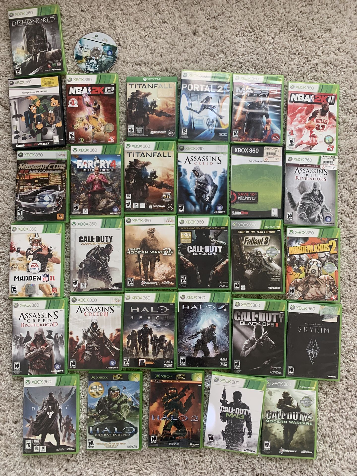 Xbox 360 (& One) Game Lot
