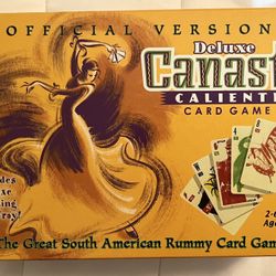 Deluxe Canasta Caliente South American Rummy Card Game 2003 Edition - COMPLETE