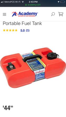 Portable gas can