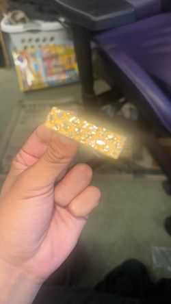 Gold Plated double nugget ringer ring