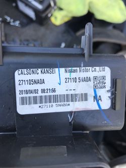 2019 Infiniti Q50 heather core parts