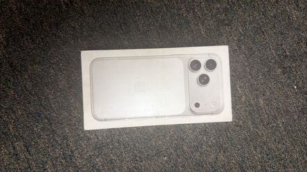 iPhone 17 pro max empty box for sale