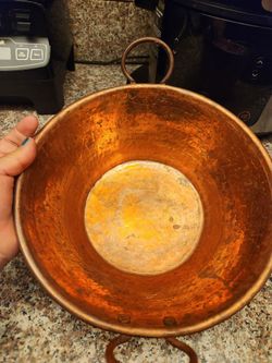 Cazo de cobre / Copper saucepan