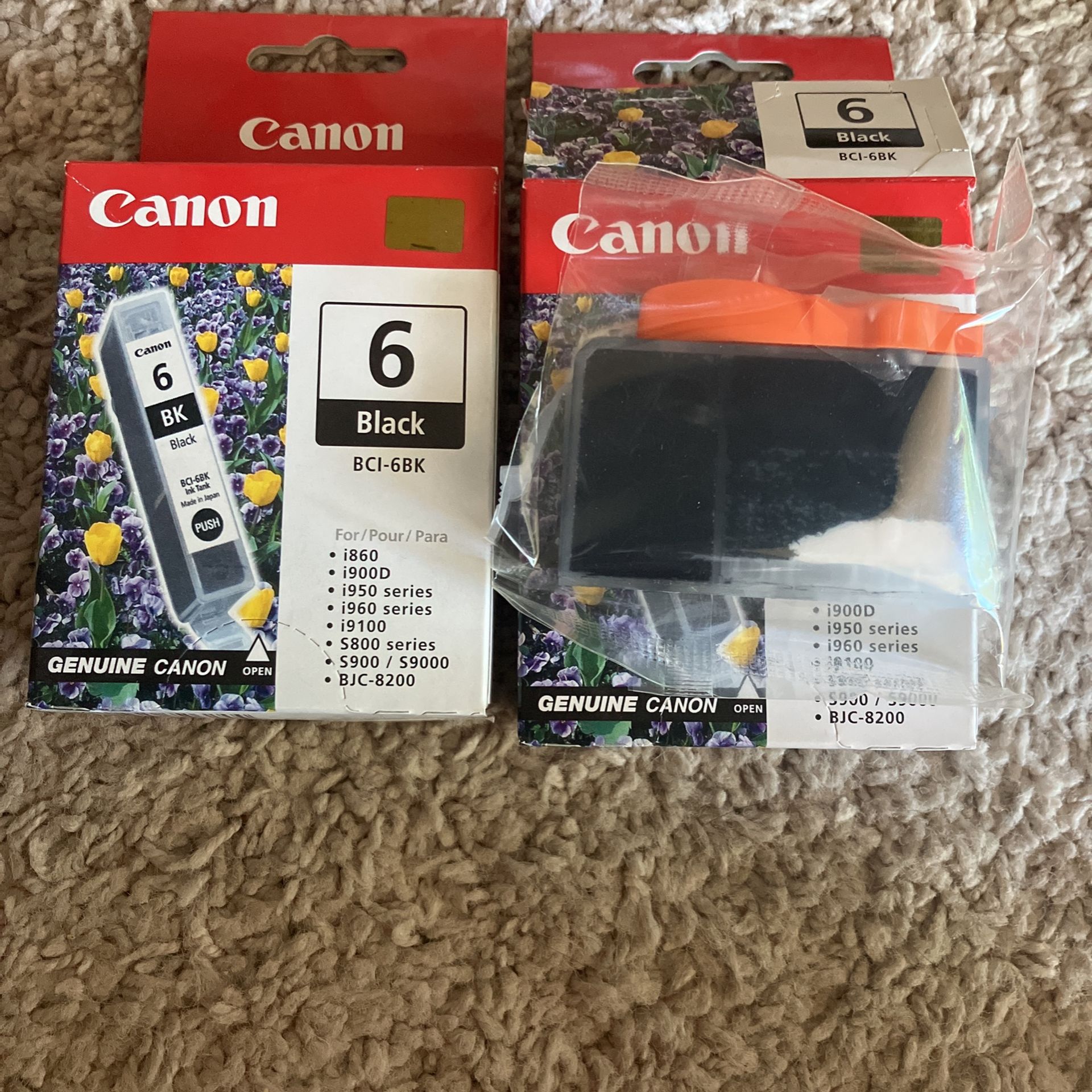 Canon 6 Black Cartridge’s BCI-6BK