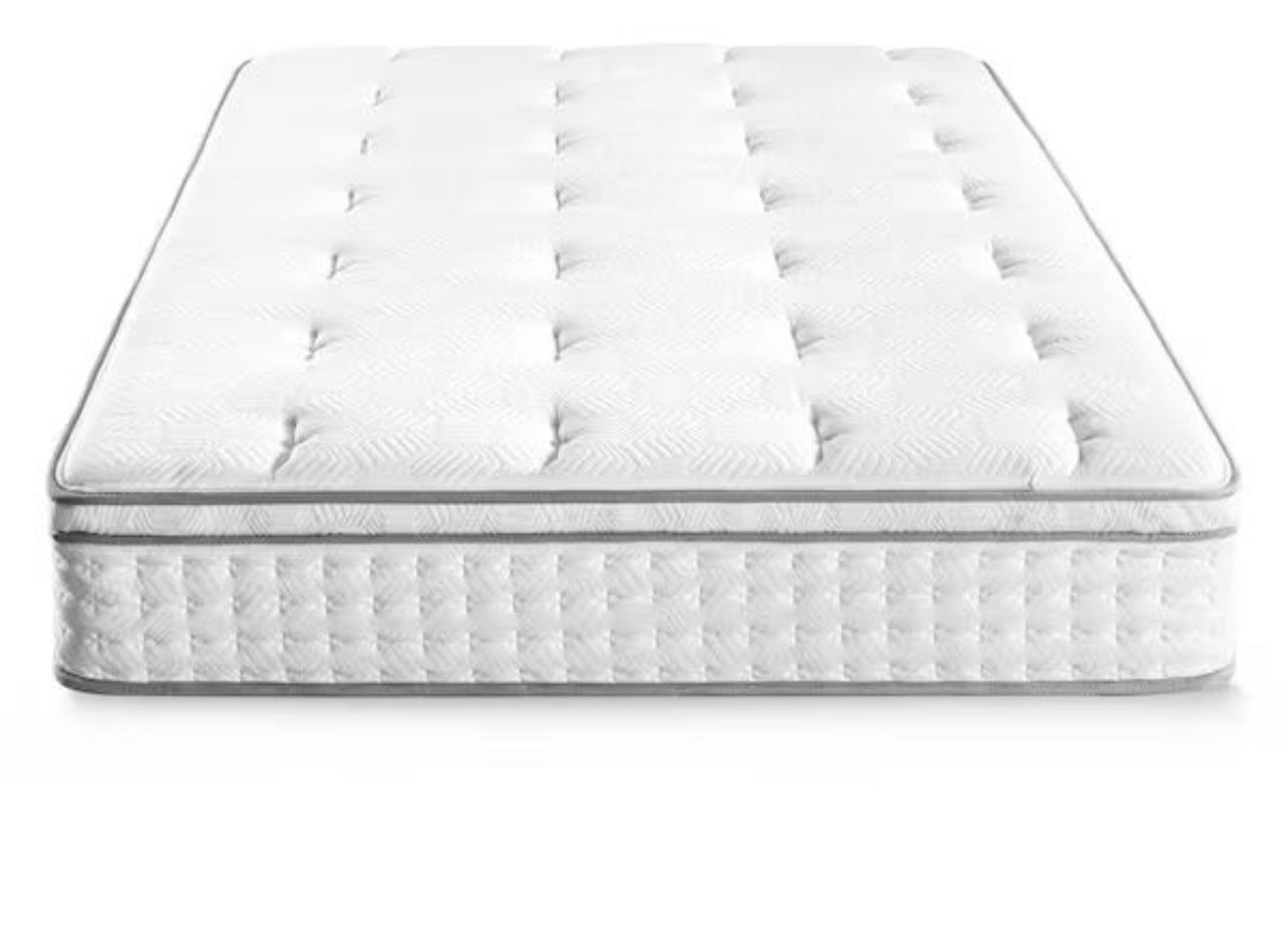New Queen Size Mattress Pillow Top Rolled Up