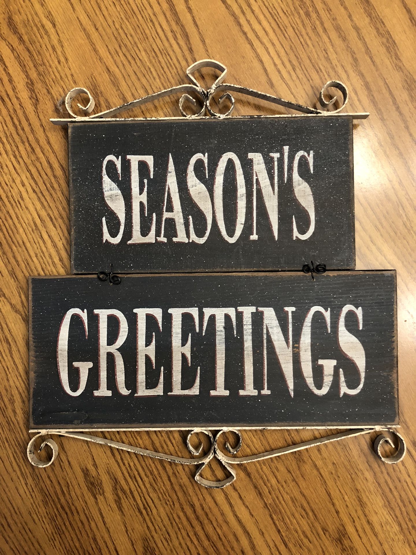 Season’s Greetings Sign