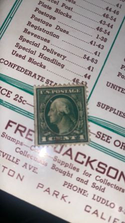 Rare stamp