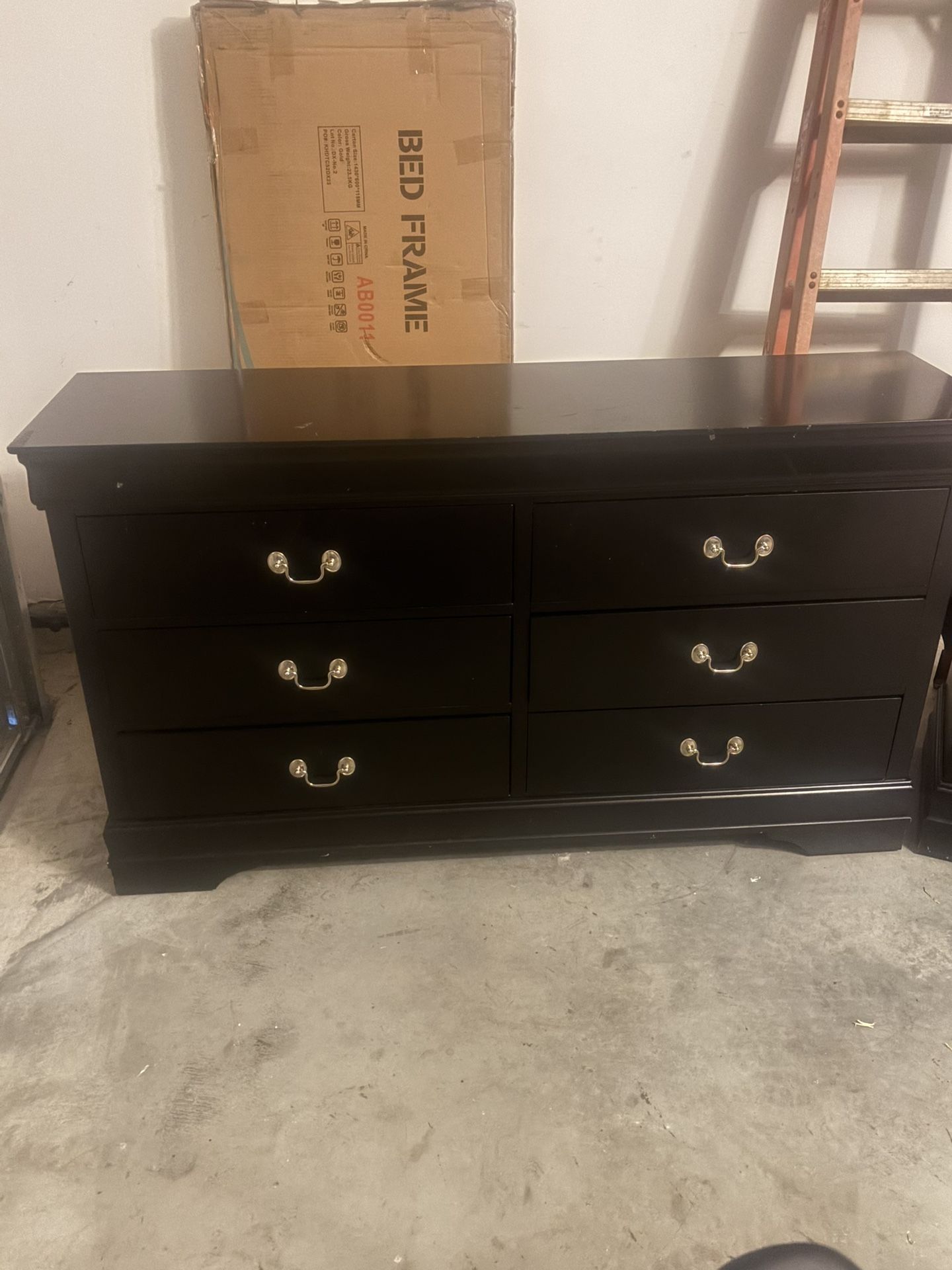 Used Dresser With Night Stand
